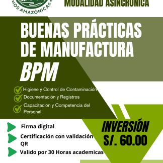 Buenas Prácticas de Manufactura (BPM)